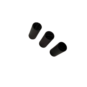 Tubes en papier brun avec franges en pompon pour projets d'artisanat - Product Image 3