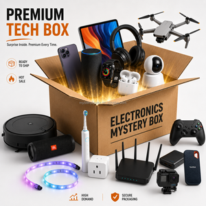 Caja Misteriosa <span class=keywords><strong>de</strong></span> Electrónica para el Hogar Inteligente: Teléfono Móvil, Router, Cámara <span class=keywords><strong>de</strong></span> Seguridad, Altavoz, Batería Externa para Tiendas en Línea, Venta al Por Mayor - Product Image 4