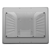 Panel de pantalla táctil para pc industrial, resistente al agua IP65, de aluminio, 17 pulgadas, RS232, Windows 10