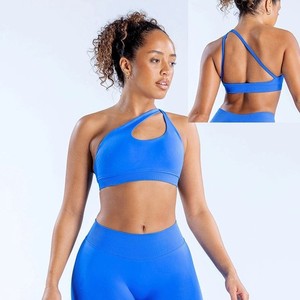 Sujetador Deportivo de Alta Calidad, Estilo Europeo Americano, para Yoga y Fitness, Sin Costuras, Acabado Mate, 100% Nailon, con Gran Soporte - Product Image 1