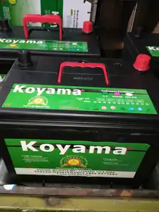 12V Mf Car Battery 65ah NS70 Koyama Automotive Car Battery 65D26R Calcium Mf Battery