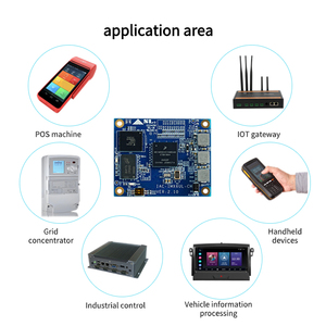 บอร์ดคอมพิวเตอร์แบบเดี่ยวมี IMX6UL 4GB eMMC Android พัฒนาบอร์ดสำหรับเครื่อง POS