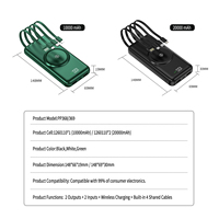 Nouveauté 2026 Échantillons Gratuits Produits Banque d'alimentation magnétique sans fil portable 20000 mAh Charge rapide pour iPhone Sans fil 10000 mAh