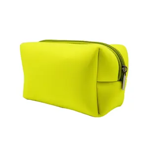 2022 Custom Custom Neoprene Waterproof Pouch make up bag Cosmetic Bag Toiletry Accessories Bag Souvenir Gifts
