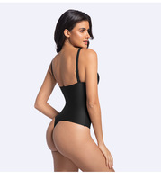 Shapewear Berkualitas Tinggi Fajas Girdle Tanpa Jahitan dengan Pengait Bahu yang Dapat Disesuaikan, Pengangkat Bokong, Bra Korset, Bodysuit Wanita