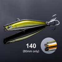 NOBEY Leurre de pêche artificiel en ABS rigide, coloré, le plus vendu en gros, Hyperacoustique, yeux 3D, coulée variable, hameçon triple en 2 parties