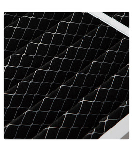 Filtre à air plissé de remplacement pour climatiseur, en fibre synthétique, avec cadre en carton, faible résistance, maille métallique, porosité 5 µm, haute performance - Product Image 3