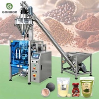 Machine de remplissage et d'emballage automatique à vis sans fin pour lait, farine, épices, café et poudres