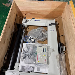 Machine à coudre industrielle Raynian-8703 avec chariot extractible - Machine à coudre à <span class=keywords><strong>aiguille</strong></span> simple pour matériaux lourds et sacs de golf - Product Image 5