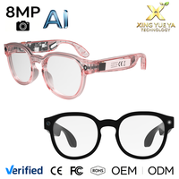 Nouvelles Lunettes Intelligentes IA AIMB-G6 2026 avec Caméra 8MP, Vidéo HD 1080P, Traduction IA, Enregistrement d'Appels, Lunettes de Soleil Anti-UV et Assistant Vocal ChatGPT