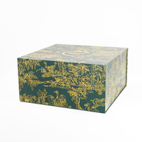 Caja de Regalo Magnética de Lujo Estilo Libro, Impresión Personalizada, Empaque de Papel Premium para Regalos Navideños y Presentación de Marca