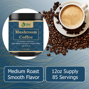 Factory Direct Mushroom Coffee Sodium Powder Support Custom Mushrooms High Brain Immune Health Shiitake 10 Functional Coffee - Product Image 5