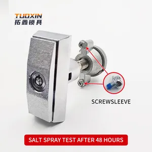 Tuoxin एटीएम वेंडिंग मशीन ताला जस्ता मिश्र धातु टी-संभाल के साथ ताला मास्टर ट्यूबलर चाबियाँ