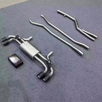 Silencieux d'échappement DZ Valvetronic pour 540i 540 G30 G38 530i 3.0T B58 en acier inoxydable poli miroir avec télécommande