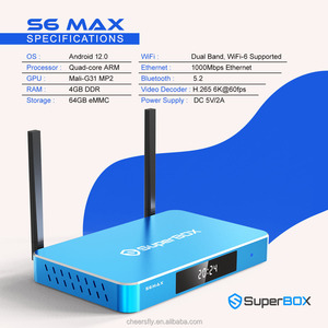 Auténtico para Superbox S6 Max Android TV Box Original en Oferta, Decodificador 6K <span class=keywords><strong>Versus</strong></span> S6 PRO S6 ULTRA S5 Max Android 12 - Product Image 6