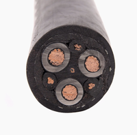 25mm2 35mm2 Type 41 Type 61 61A 61b Ecc Isolation Epr en cuivre flexible avec fil de terre Câble minier industriel