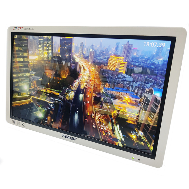 OSK BG-1901 19 Inch 12V/24v AV Input Hd Lcd Bus coach  Monitor Flip Down Car Monitor TV Screen