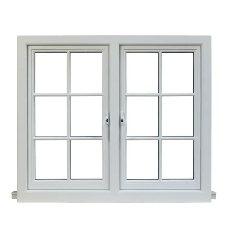 Upvc/pvc small sliding window impact windows for villa window factory