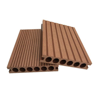 Panel de revestimiento de pared WPC coextruido moderno a prueba de humedad e impermeable para uso en exteriores para hoteles, escuelas, villas, exteriores - Product Image 2