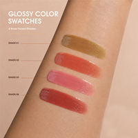 Lip Gloss Solid Glass Lips 2026 yang Sedang Tren, Hasil Akhir Berkilau Basah, Tube Ramping, Logo Kustom, Label Pribadi, Makeup Mineral Fashion