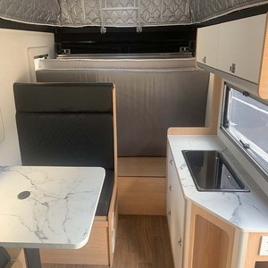Remorque d'aventure Gx13 avec alarme de fumée et de <span class=keywords><strong>gaz</strong></span> CO, boucle de sécurité à double anneau et boîte à outils de rangement externe - Product Image 4