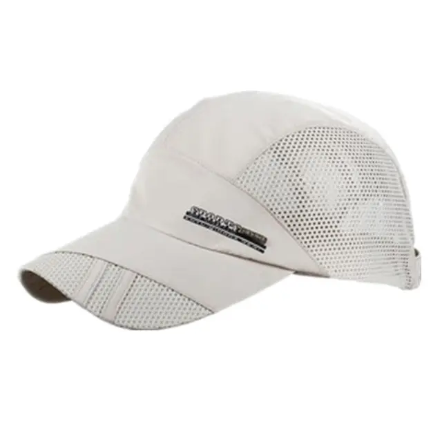 100% Polyester 58センチメートルSport Baseball Cap Without Top Button Microfiber Sports Caps Male Baseball Caps Dry Fit Running Promotional