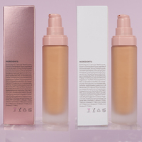 Étiqueteurs spéciaux, nouveau fond de teint mat étanche à longue durée, tous types de peau, maquillage, liquide, étiquette privée