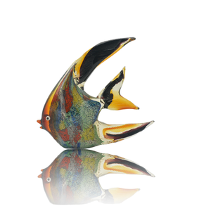 Nghệ thuật thổi cá <span class=keywords><strong>figurine</strong></span> handmade Murano Kính tác phẩm điêu khắc dễ thương Deco hoạt hình cá pha lê đại dương động vật Đồ trang trí - Product Image 1