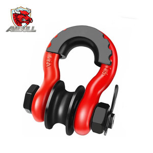 Tùy Chỉnh Chúng Tôi Loại Mạ Kẽm Kích Thước Nhỏ Màu Đen Mờ Sơn Rigging Còng <span class=keywords><strong>Snatch</strong></span> Ròng Rọc Khối Bánh Xe Kit Còng Khối Dây Đeo - Product Image 1