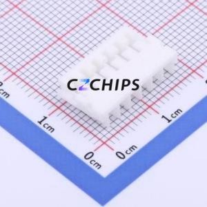 HRP-06-S Housing (Wire-to-Board / Wire-to-Wire) P=2.5mm Connector ( Jack Structure: 1x6P )( Pitch: 2.5mm )( Number of Rows: 1 ) - Product Image 1