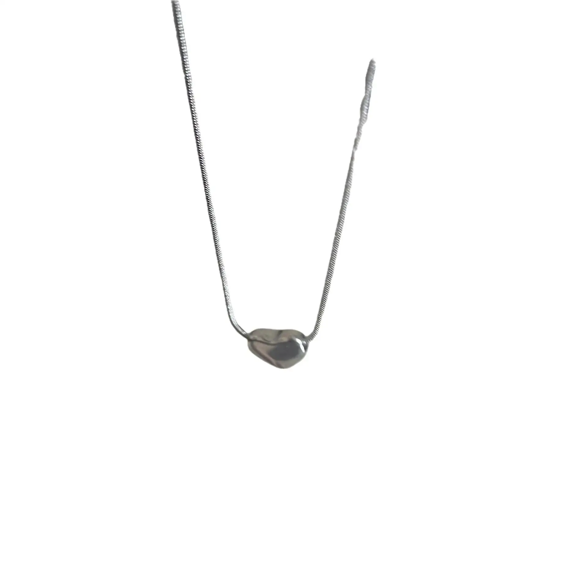 Heart Pendant Necklace collier et boucles d'oreille ensemble Natural Competitive Price Black Gemstone Love Of Buddhist Necklace