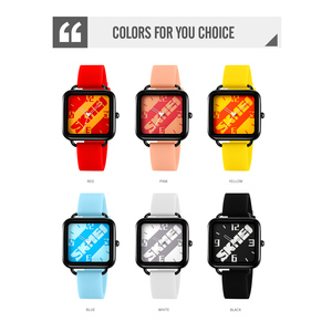 Montre à quartz pour femme, cadran minimaliste avec diamants, bracelet en silicone, montre-bracelet étanche 30M, montre élégante pour robe - Product Image 3
