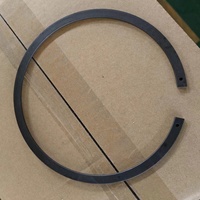 GOST 13941-86 250mm Large External Circlip Spring Steel Retaining Ring for Shaft Black Finish 46-54HRC Hardness