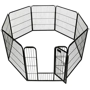 KENY 金属重型方管 10 块宠物围栏狗运动笔可膨胀宠物围栏