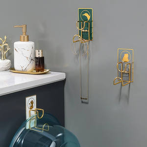 Support mural adhésif haute viscosité sans perçage ni trace pour lavabo, idéal pour salle de bain et chambre à coucher, organisateur de vasque - Product Image 1
