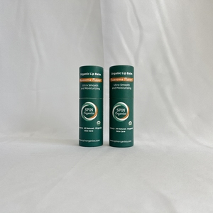 Custom Logo Printing Biodegradable Cylinder Kraft Paper Tube Packaging Recyclable New Perfume Lipstick Lotion <b>Deodorant</b> <b>Stick</b> - Product Image 1