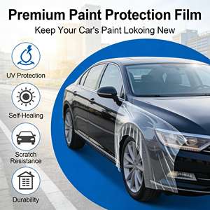 ฟิล์มกันรอยรถยนต์ TPU PPF ป้องกันสีเหลือง ซ่อมแซมตัวเองได้ หลายสี ราคาโรงงาน ซื้อเยอะ ประหยัดเยอะ - Product Image 5