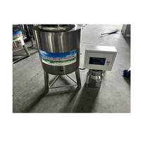 Cuve de pasteurisation du lait d'une capacité de 200 l Machine de pasteurisation pour Stick Pack