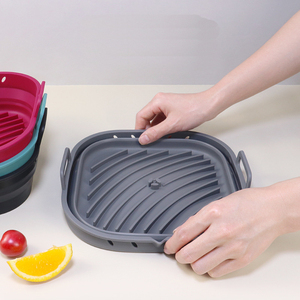 Molde Cuadrado Plegable Reutilizable <span class=keywords><strong>de</strong></span> Silicona para <span class=keywords><strong>Freidora</strong></span> <span class=keywords><strong>de</strong></span> <span class=keywords><strong>Aire</strong></span>, Apto para Horno y Microondas, Revestimiento <span class=keywords><strong>de</strong></span> Silicona para <span class=keywords><strong>Freidora</strong></span> <span class=keywords><strong>de</strong></span> <span class=keywords><strong>Aire</strong></span> - Product Image 5