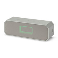 Vente en gros de haut-parleur RGB portable 10W IPX6 étanche sans fil BTS version 5.1 batterie de connexion de 20 mètres pour les fêtes à la maison