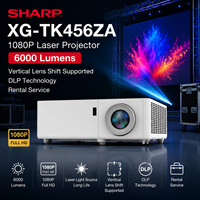 Location et Location de Projecteurs Laser Sharp XG-TK456ZA 1080P 6000 Lumens à Faible Latence d'Entrée
