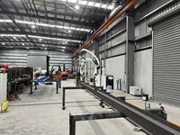 Robot de soudage pour l'industrie des structures en acier - Construction métallique lourde