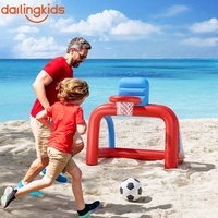 But de football gonflable pour piscine, cible de jeu aquatique, jouet flottant pour piscine