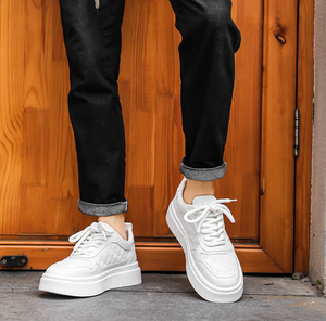 Version coréenne <span class=keywords><strong>chaussures</strong></span> pour hommes automne tendance polyvalente mode sport semelle épaisse <span class=keywords><strong>chaussures</strong></span> de skateboard décontractées - Product Image 1