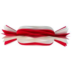 Papel de Regalo Grande Blanco y Rojo de 30x11 cm - Product Image 1