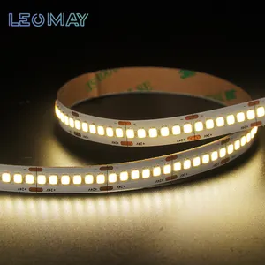 Leoway-tira de luces Led de bajo voltaje, accesorio macho y hembra, resistente al agua Ip20, 240Led/m, Dc24v, Smd2835