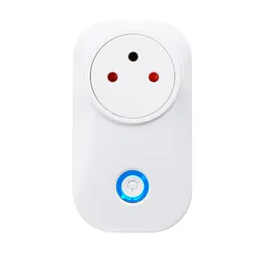 Tuya Nube 10A 16A WiFi Intelligente Presa Di Alimentazione del Monitor Senza Fili Plug Lavora con Alexa Google Casa di Vita Intelligente APP