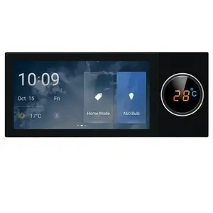 LEDEAST S8E ZigBee Wi-Fi Bluetooth Smart Multi-functional Control Panel 6-inch HD LCD, IPS, multi touch screen