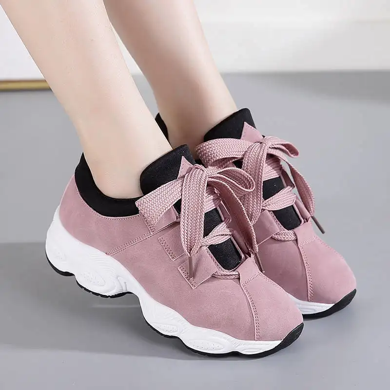 New Fashion Autumn Sports Shoes Female Korean Version Student Running Fashion Custom Logo Original Casual Sports Women Shoes