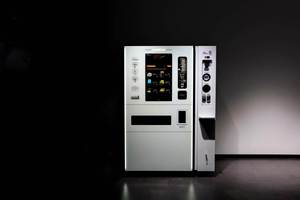 Machine à café en libre-service, boissons gazeuses, fonction thé glacé, acier inoxydable, verre trempé, surveillance à distance, écran tactile 32 pouces - Product Image 4